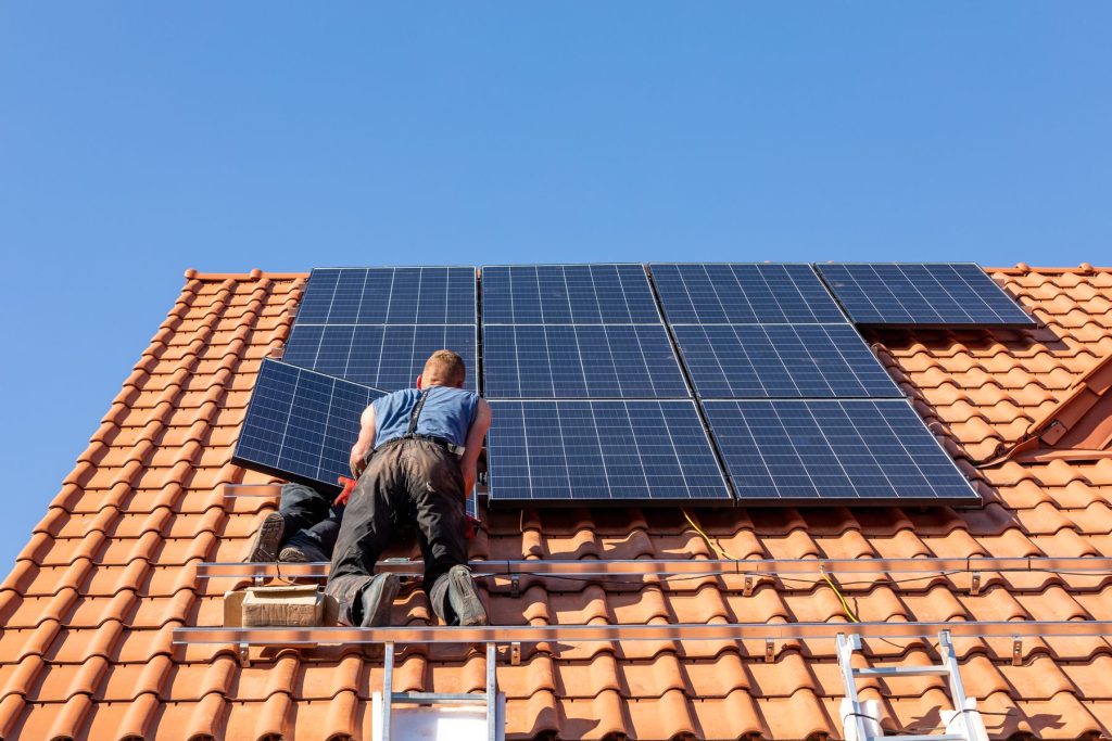 installation de panneaux photovoltaique