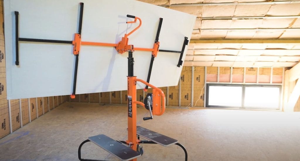 Lot De 2 Lève-plaques De Plâtre, Charge De 115 Kg Avec Poignée Mobile