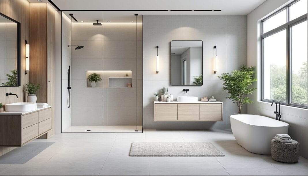 Aménager une salle de bain bloc : idées et conseils pratiques découvrez des idées et des conseils pratiques pour aménager une salle de bain bloc. optimisez l'espace, choisissez des éléments fonctionnels et créez une atmosphère agréable dans votre salle de bain, quel que soit sa taille. transformez votre espace en un lieu de détente et de bien-être.