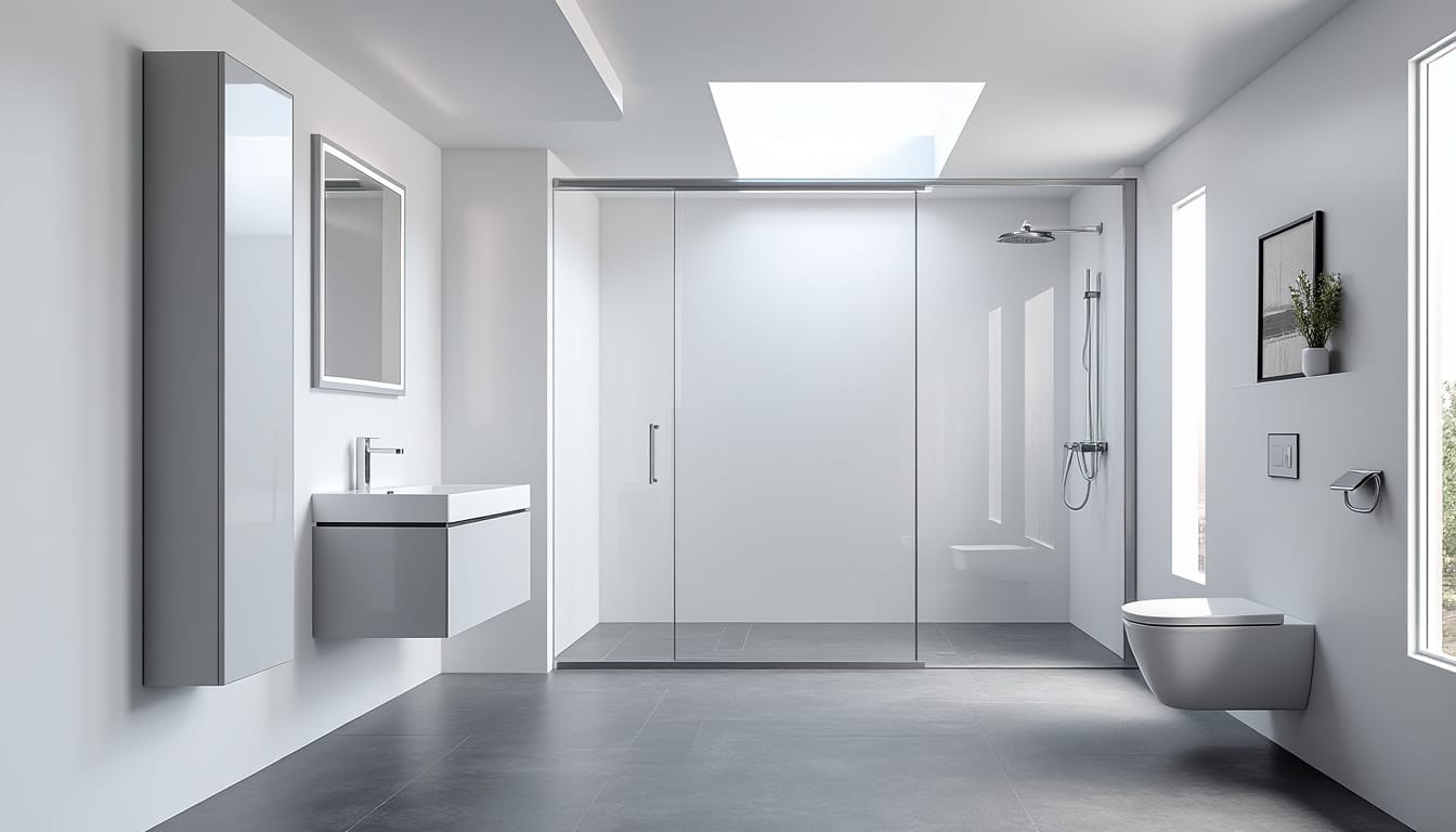 découvrez des conseils et idées pratiques pour aménager une salle de bain de 5 m2. optimisez l'espace, choisissez des meubles adaptés et créez un espace fonctionnel et esthétique. transformez votre petite salle de bain en un véritable havre de paix.