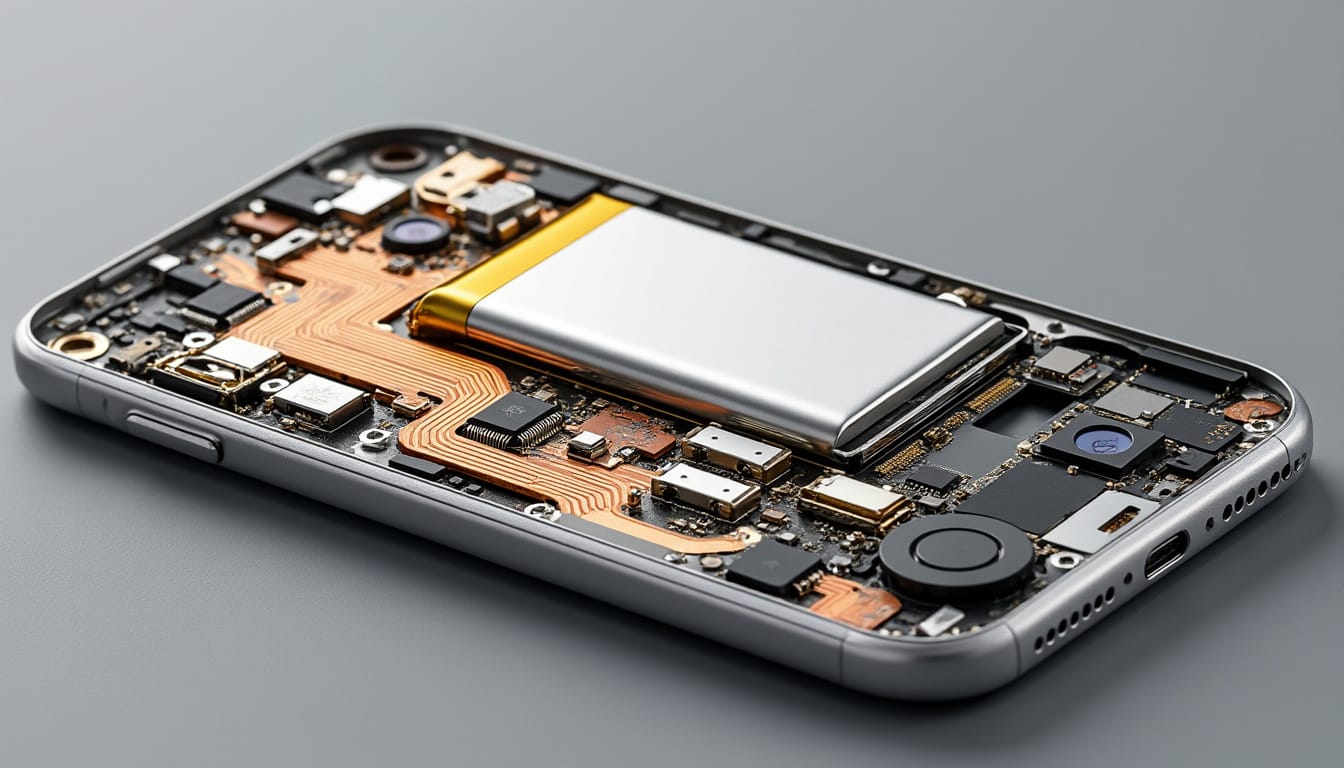 Les secrets métalliques de votre smartphone : combien de métaux le
