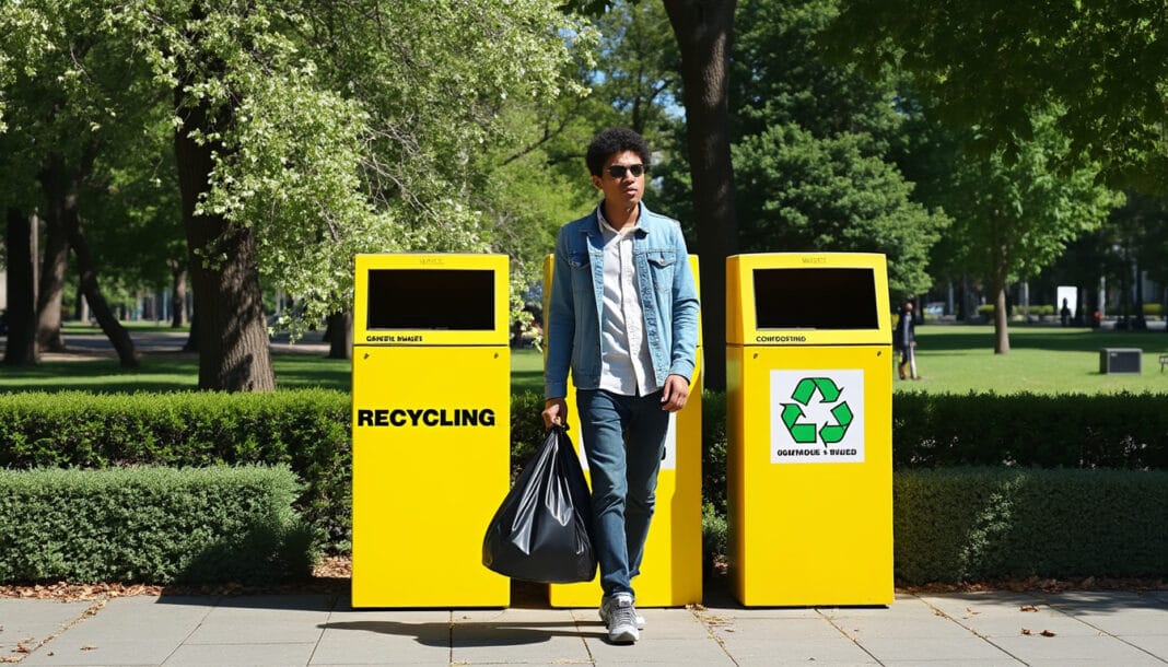 Peut-on mettre un sac poubelle dans la poubelle jaune ? découvrez si vous pouvez mettre un sac poubelle dans la poubelle jaune et apprenez les règles de tri des déchets pour optimiser le recyclage. informez-vous sur les pratiques écologiques pour contribuer à un environnement plus sain.