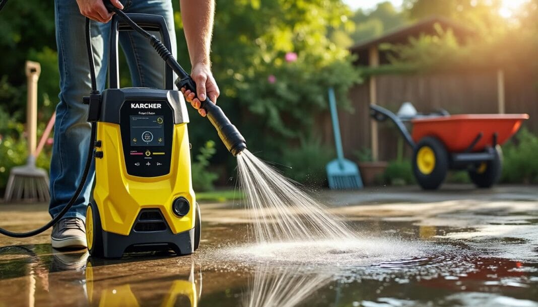 Combien de bars pour utiliser efficacement un Karcher ? découvrez combien de bars sont nécessaires pour utiliser efficacement un karcher. obtenez des conseils pratiques pour choisir la pression idéale adaptée à vos besoins de nettoyage, que ce soit pour votre voiture, votre terrasse ou vos meubles de jardin.