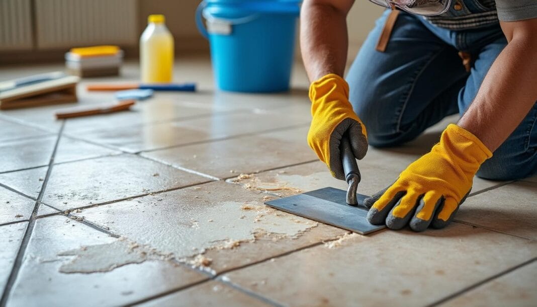 Comment enlever efficacement la colle de carrelage ? découvrez des méthodes efficaces pour enlever la colle de carrelage sans abîmer vos surfaces. suivez nos conseils pratiques et astuces pour un résultat rapide et satisfaisant.