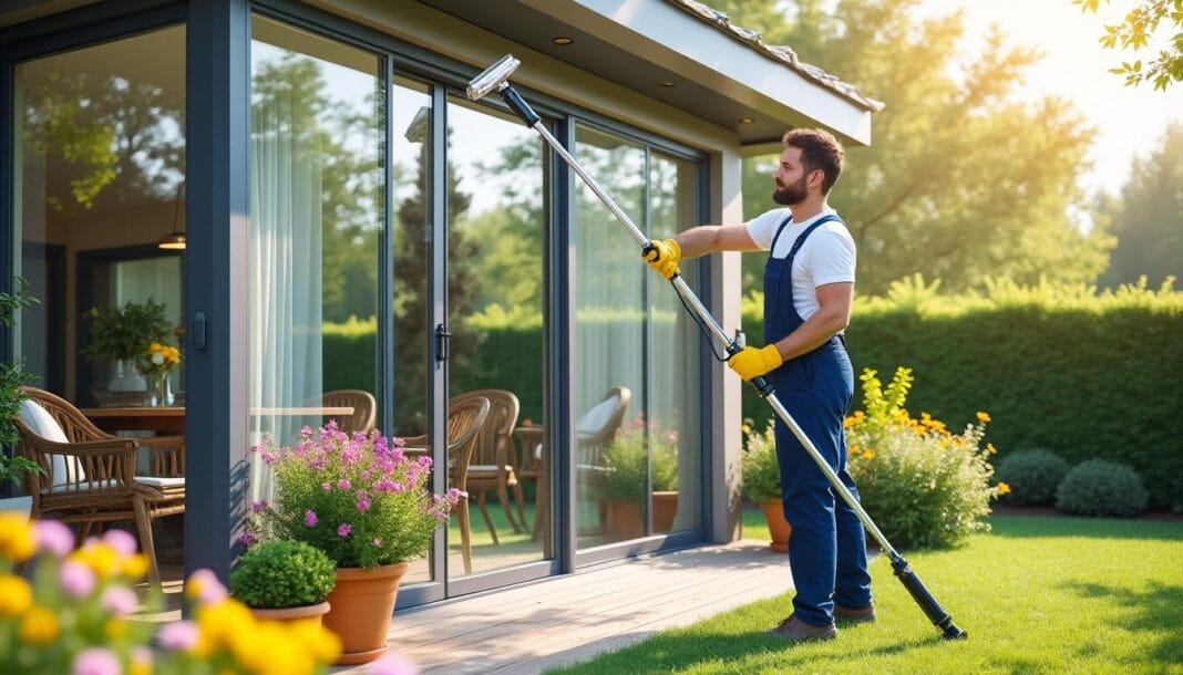 Comment utiliser une perche télescopique pour un nettoyage efficace de votre véranda ? découvrez comment utiliser une perche télescopique pour un nettoyage efficace de votre véranda. suivez nos conseils pratiques et astuces pour atteindre les zones difficiles d'accès et assurer un entretien impeccable de votre espace extérieur.