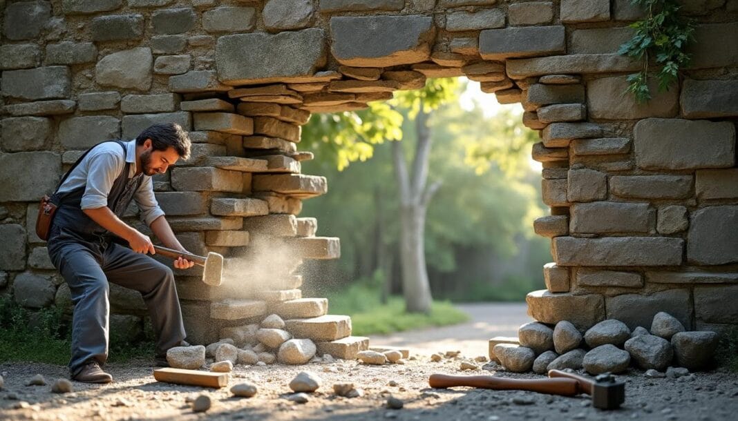 Ouverture de mur en pierre : techniques et conseils pour réussir votre projet découvrez les meilleures techniques et conseils pour réussir l'ouverture de votre mur en pierre. guide pratique pour les bricoleurs et les passionnés de rénovation, apprenez à réaliser ce projet en toute sécurité et avec succès.