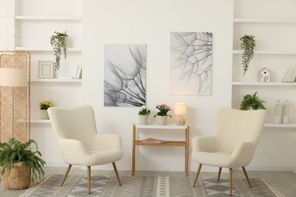 transformer intérieur œuvres décoratives