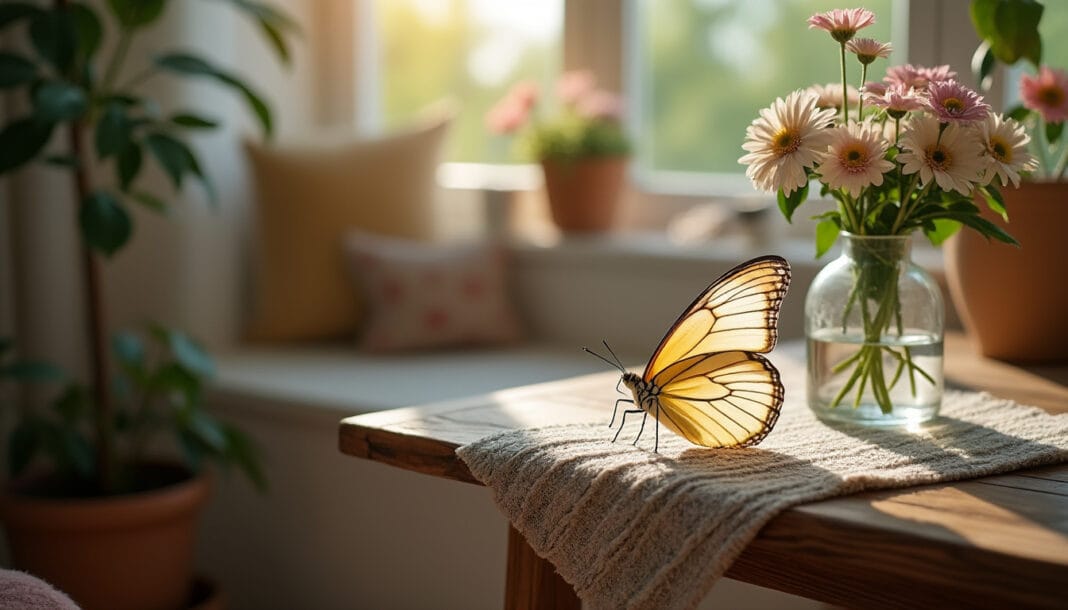 Papillon dans la maison : quelle symbolique et comment l’interpréter ? découvrez la signification profonde d’un papillon dans la maison : symbolique, interprétations spirituelles et conseils pour comprendre ce message unique dans votre quotidien.